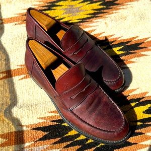 Brooks brothers leather loafers